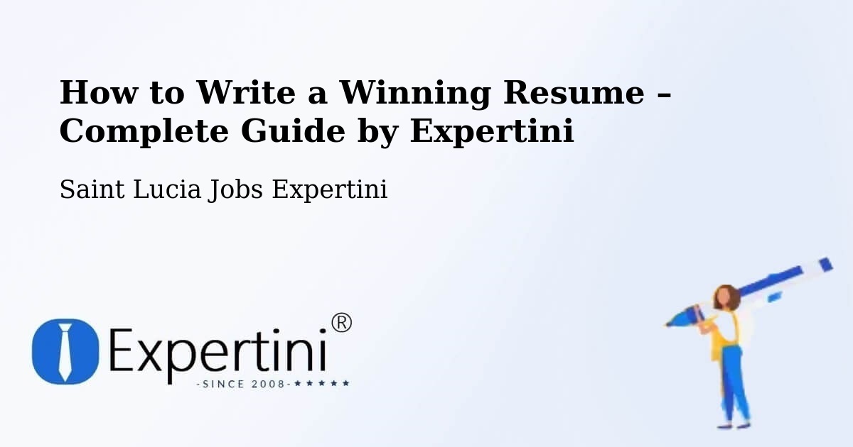 Resume Writing Guide for Job Seekers – Daban - Daban, Saint Lucia Jobs Expertini
